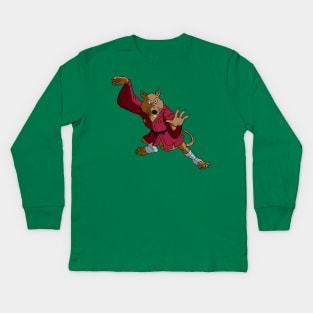 Splinter Attack Kids Long Sleeve T-Shirt